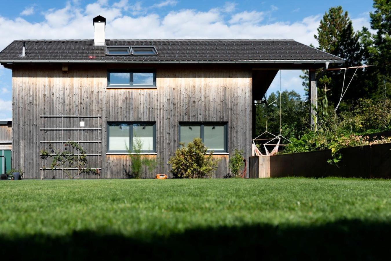 Ferienhaus Bergblick Bregenzerwald Villa Exterior foto